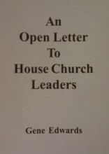An Open Letter to House Church Leaders