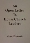 An Open Letter to House Church Leaders
